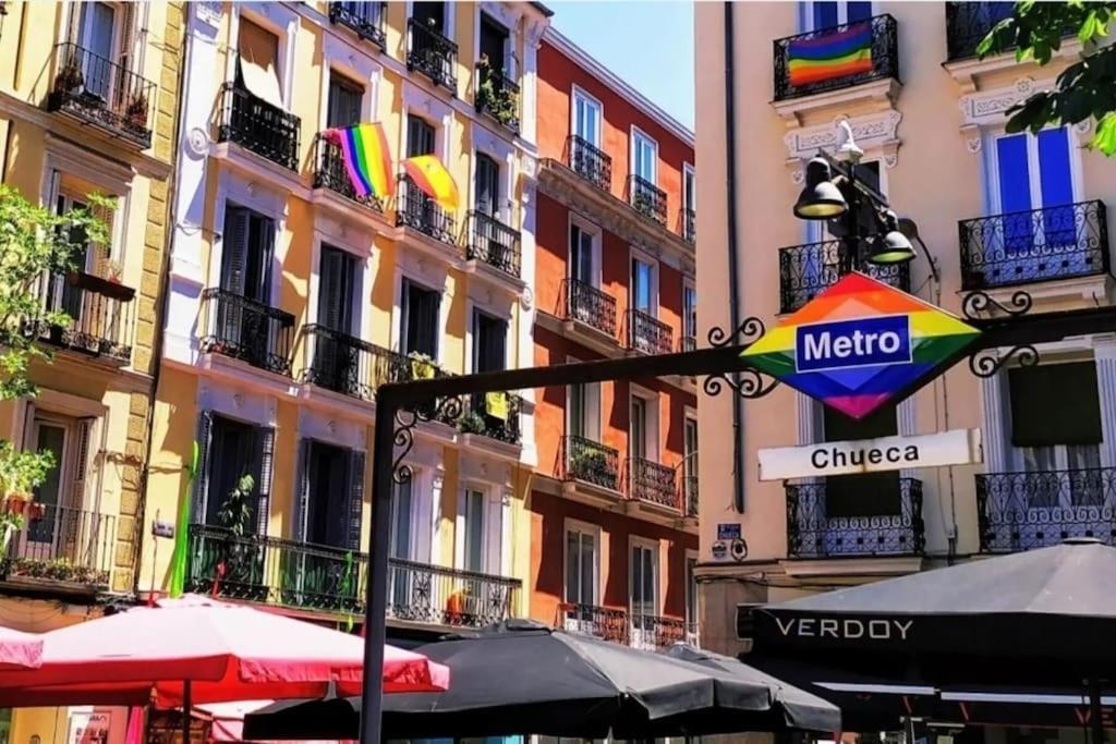 Cozy Apt 1Hab Para 4Pax En La Plaza De Chueca 马德里 外观 照片